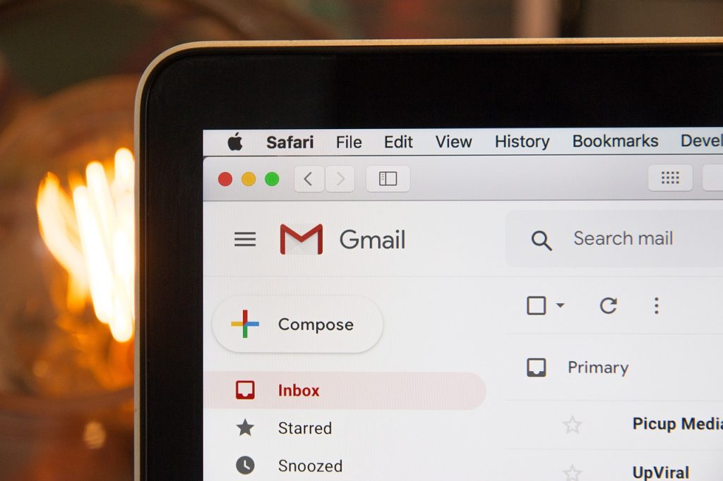 Gmail storing